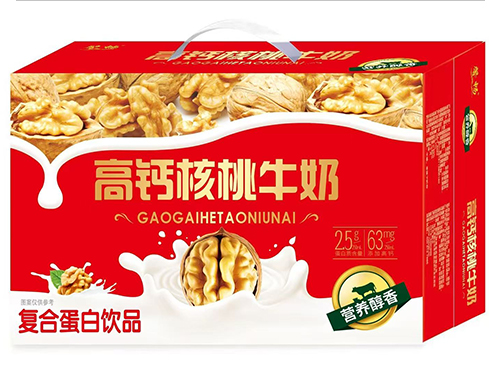 吉林高鈣核桃牛奶復(fù)合蛋白飲品